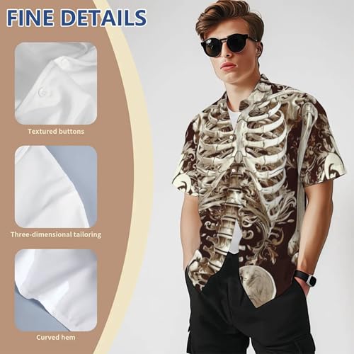 3D Pattern Print Shirt Design Stylish Casual Top Unique Wearable Art Trendy Shirt for Party Comfortable and Fun3