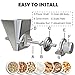 Grain Mill Attachment for KitchenAid Stand Mixer, All Metal Grain Mill Flour Mill for Kitchen Aid Accessories, Suitable for Grinding Non-Oily Dry Grain Corn, Coffee Bean, Millet, Wheat and Cereals