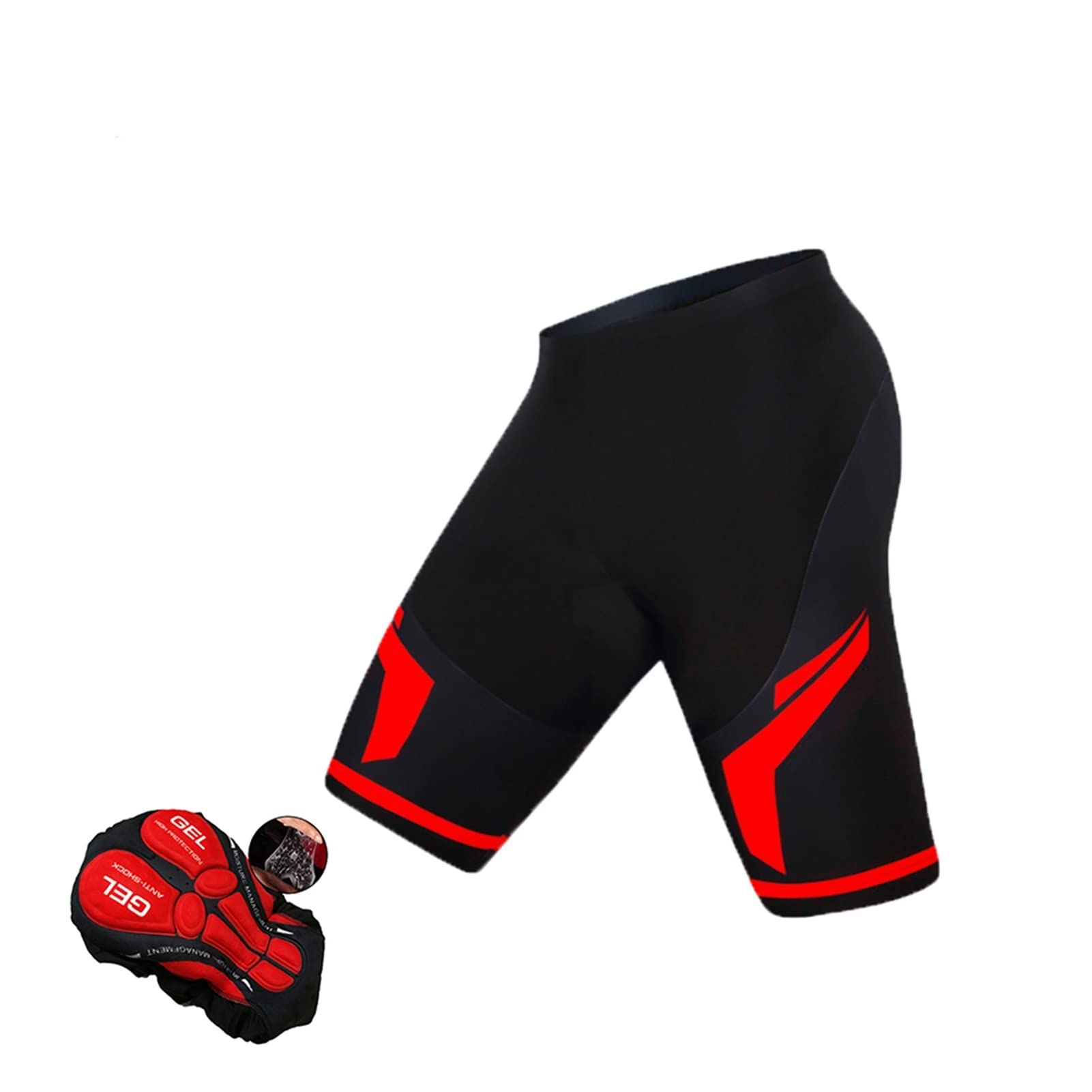 Culotte con Tirantes Pantalones Cortos de Ciclismo Transpirables Pantalones Cortos Acolchados a Prueba de amortiguadores MTB Pantalones Cortos de Bicicleta Pantalones Cortos de Bicicleta de Carretera