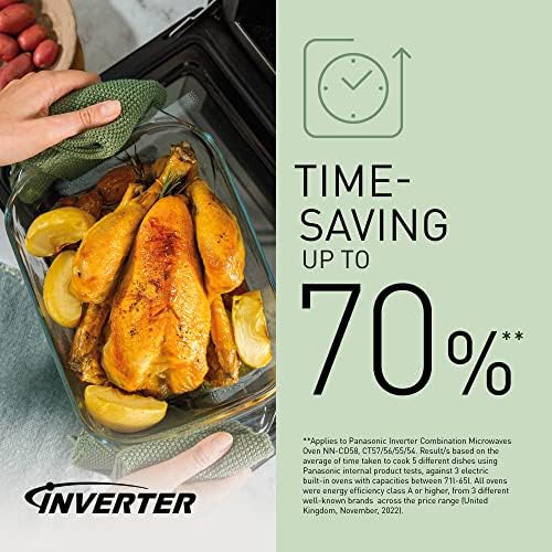 Panasonic Microwave NN-CT54JWBPQ, Combination Microwave Oven 27 Litre - Image 7