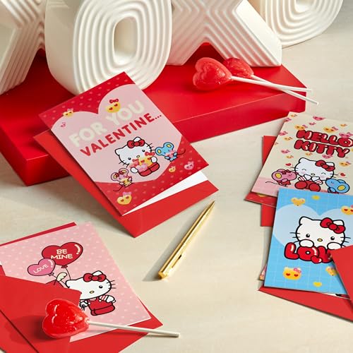 Cartes Saint-Valentin Hello Kitty Hallmark pour les échanges de mots doux à l'école - 2