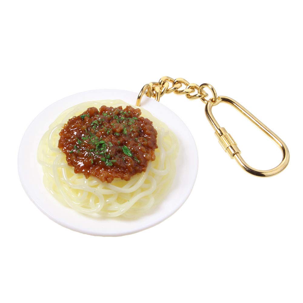 Amazon.co.jp: 食品サンプル屋さんのキーホルダー（ミートソースパスタ