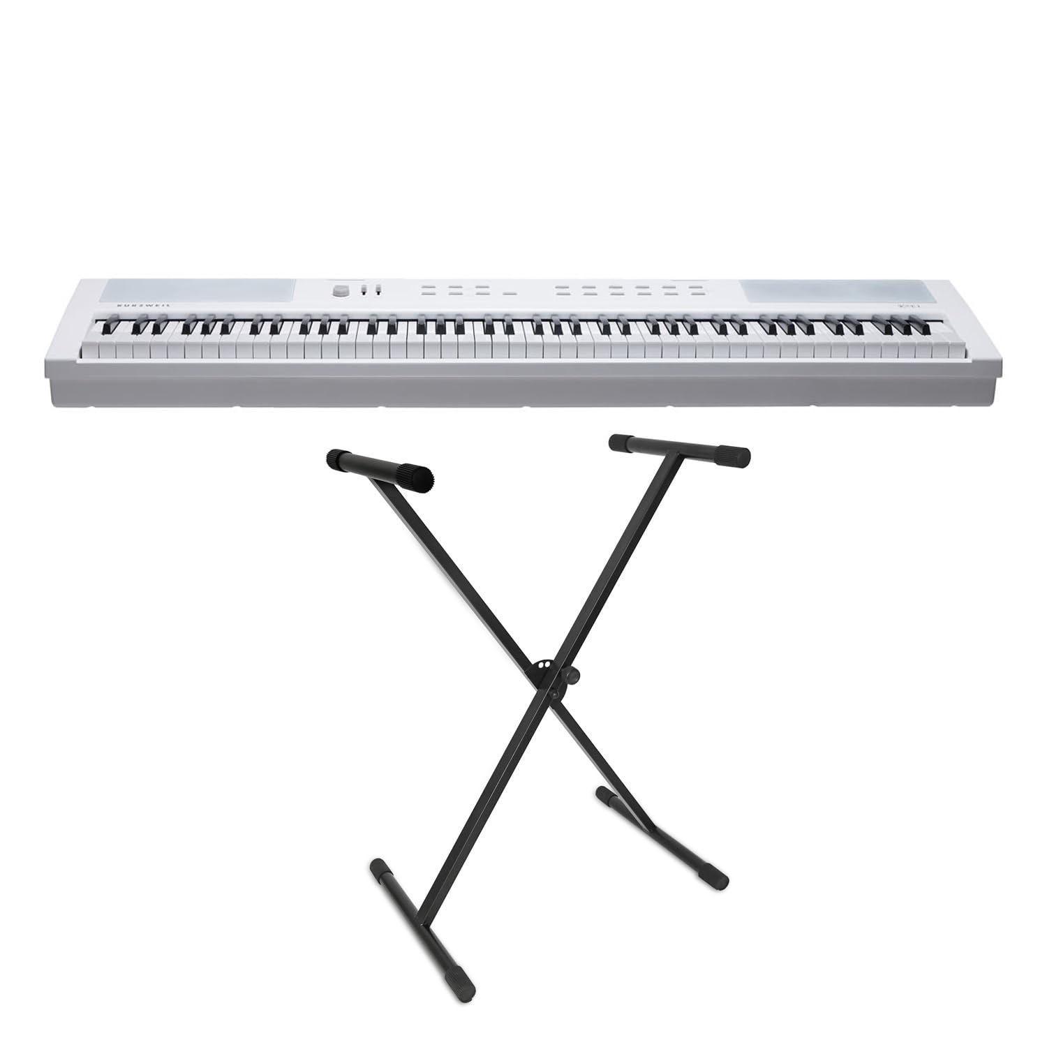 Kurzweil KAE1-WH Stage Piano Keyboard Weiss 88 Tasten + keepdrum Keyboardständer