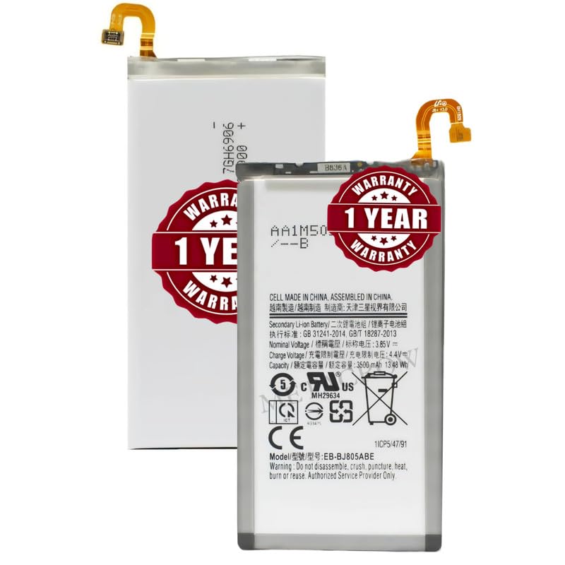 Original EB-BJ805ABE Battery Compatible for Samsung Galaxy J8 | J8+ | A6+ (2018) | A9 Star Lite - (3500mAh) - 1 Year Warranty_MC2