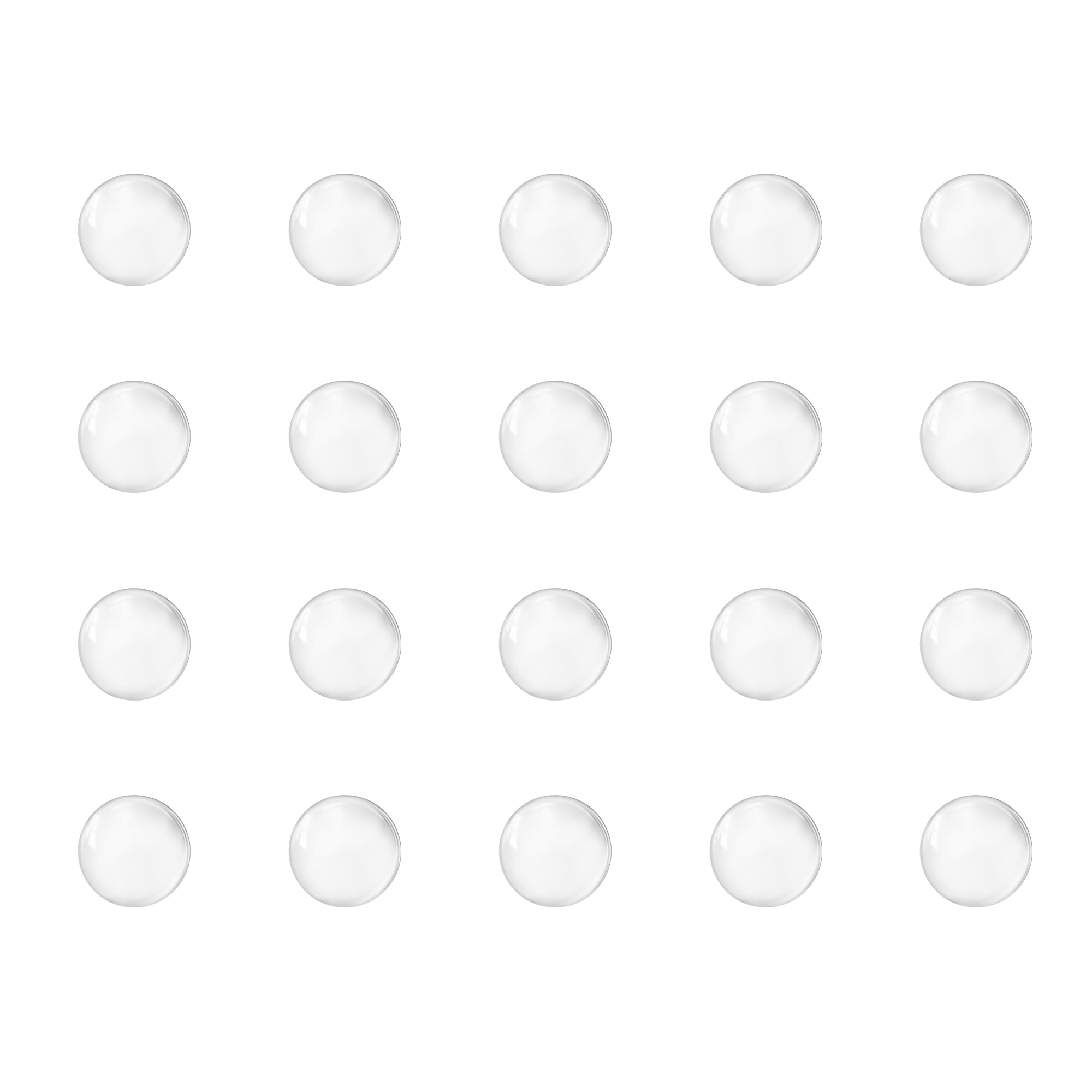 uxcell 4mm Solid Round Clear Glass Ball Boiling Stones Soda Lime Glass Beads 500pcs