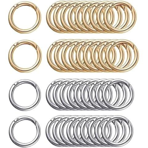 Mousquetons ronds BetterJonny 40Pcs Cover