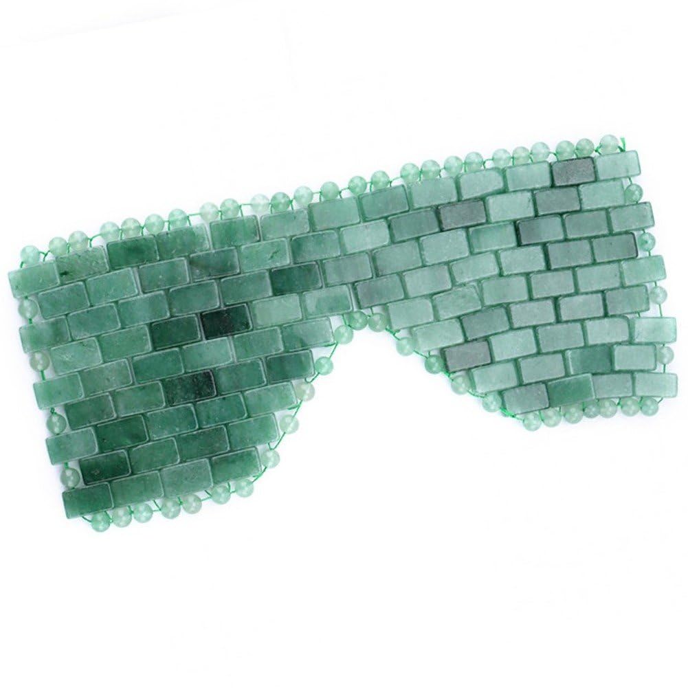 Masseur pour les yeux masque en jade anti-poches et sommeil profond