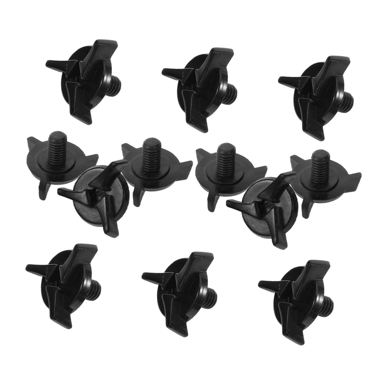 HAPINARY 12 Pcs Motorcycle Visor Replacement Screws Kit Lightweight Screws for Easy Installation and Removal Accessories for Secure Visor Repair and Maintenance