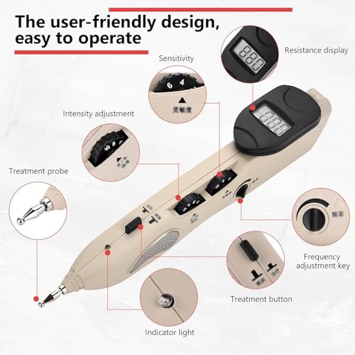 Stylo d'acupuncture électrique avec détection des points pour salon de beauté - 6