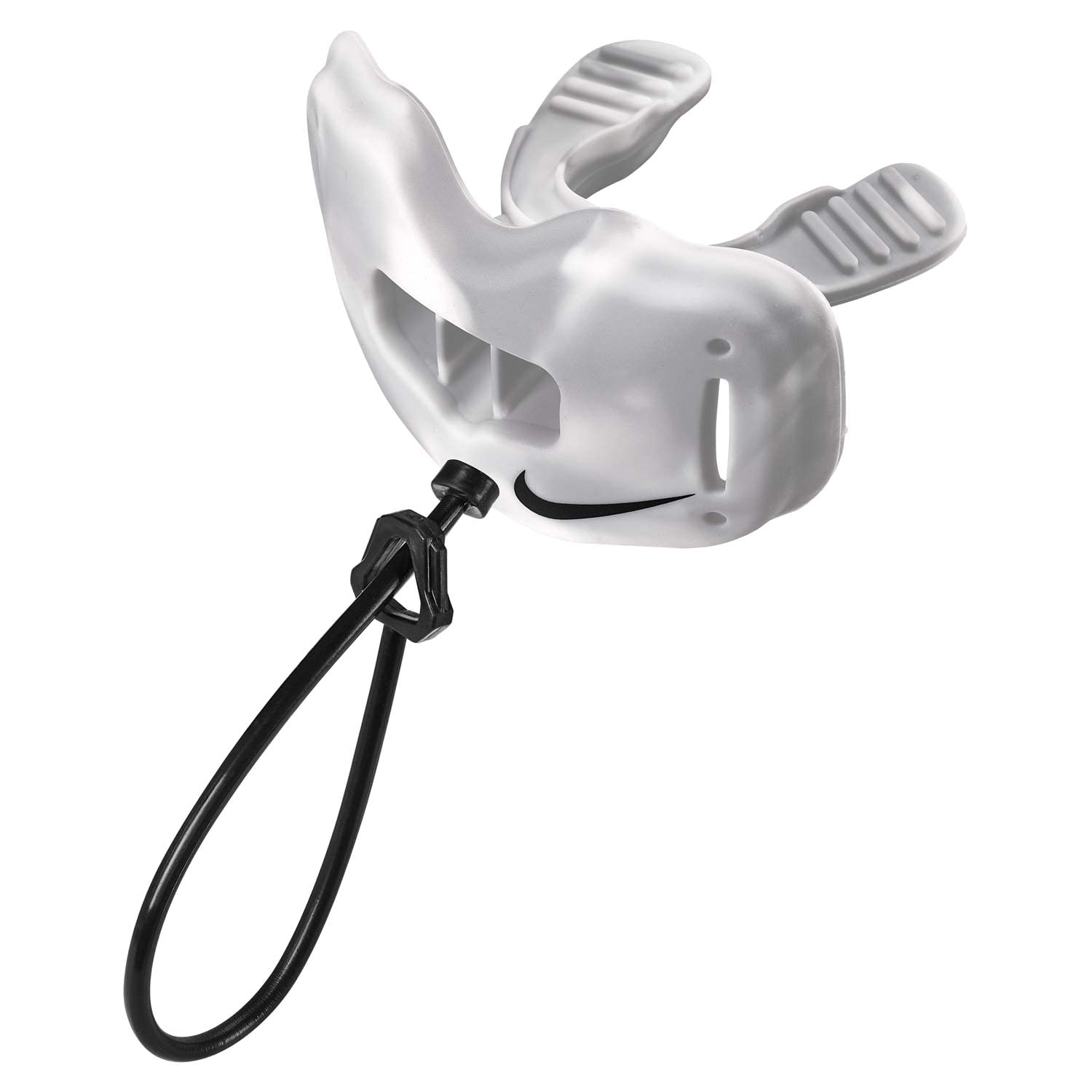 Nike Alpha Lip Protector - Paradenti da calcio, colore: Bianco | Nero