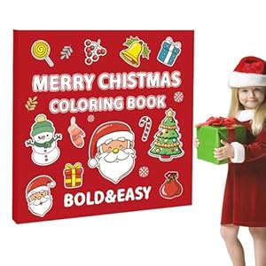 Generisch Merry Christmas Malbuch für Kinder