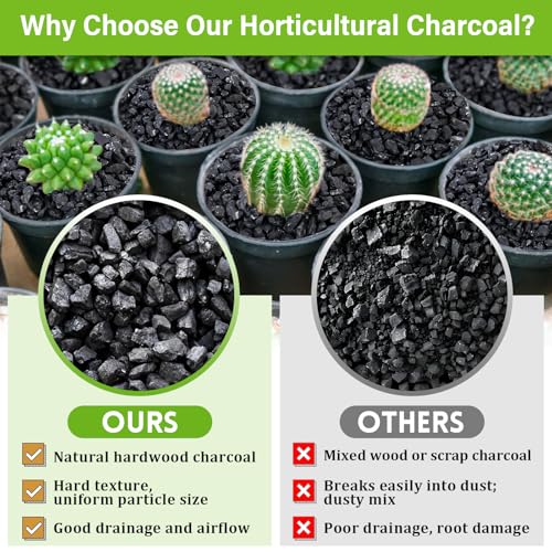 Image of Legigo 8 QT Horticultural Charcoal- Natural Biochar Soil Amendment