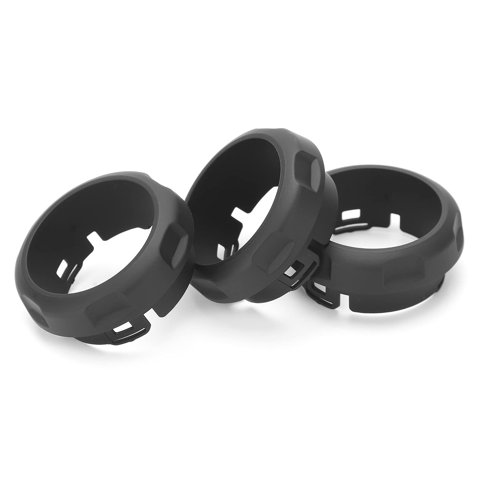 Couvercle de Bouton de Climatisation, Anneau de Bouton de Commutateur de Climatisation 3 Pièces pour Garniture de Bouton de Climatisation Discovery 4/Sport