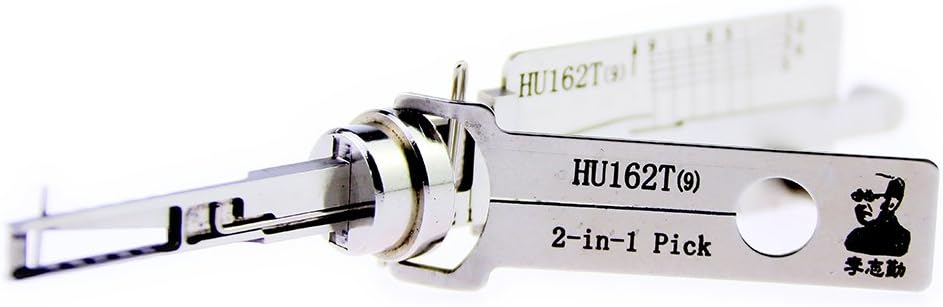 Original HU162T (9) LiShi 2 in 1 Auto Lock Pick, Lock Pick and Decoder for Car, HU162T9 Car Key Reader, Professional Locksmith Tools