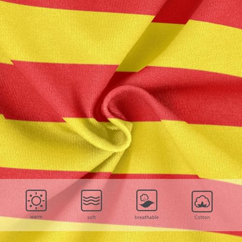 Red Yellow Stripe Toddler Girls's Underwear 2T3