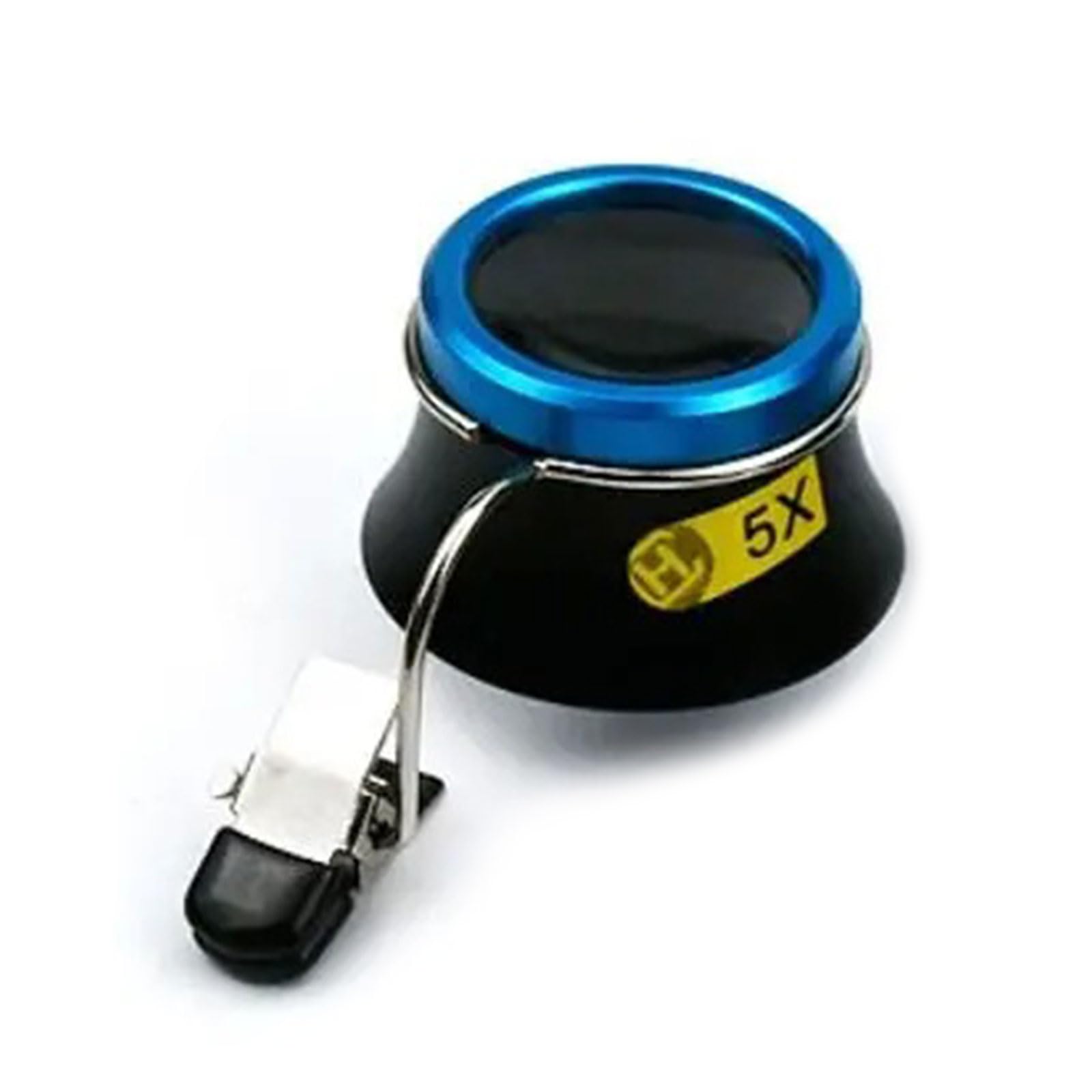 Apglsxy B Lightweight Clip On Magnifier For Accurate Tasks Glasses Detailed Work Featuring Metal Construction And Shockproof Lens Clip On Amplifying Glass