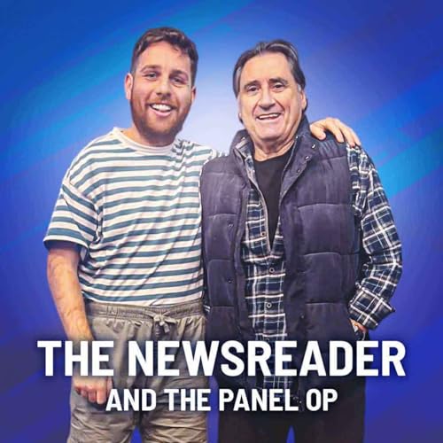 The Newsreader and The Vibe Guy Podcast Por sean woodward arte de portada