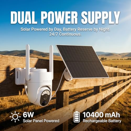 4G Cellular Security Camera Wireless Outdoor with 360 Day Free Data - image 2