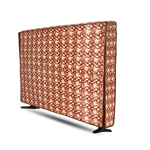 Image of Transparent LCD /LED T.V Protector Cover with Zipper Enclosure for 32 Inch Suitable for All Major Brand & Model (Color-Brown, Size 29x3x19 Inches)