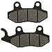 OuYi Front Brake pads for SYM XPro 125 2011-2013 SFM/SFM 125 A8 Roadster 2013-2015 / VIALLI DXB 50 2006 / Fireforce 50 2006 / MASH Café Racer 125 2014-2015 / Seventy Five 125 2014-2015