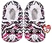 Ty - TY95507 - Chaussons Peluche à sequins Zoey le zèbre - Pointure 30