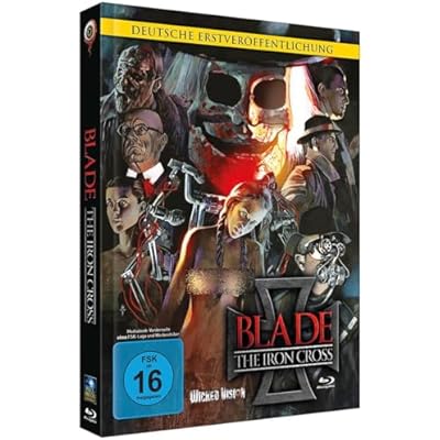 Blade - The Iron Cross (2-Disc Special Mediabook Edition) Cover B - Limited Collector's Edition auf 222 St&uuml;ck