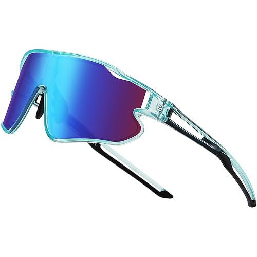 DUCO Kids Sunglasses Youth Baseball Sun Glasses Lightweight TR90 Frame UV400 Sports Cycling Shades for Boys Girls DK268