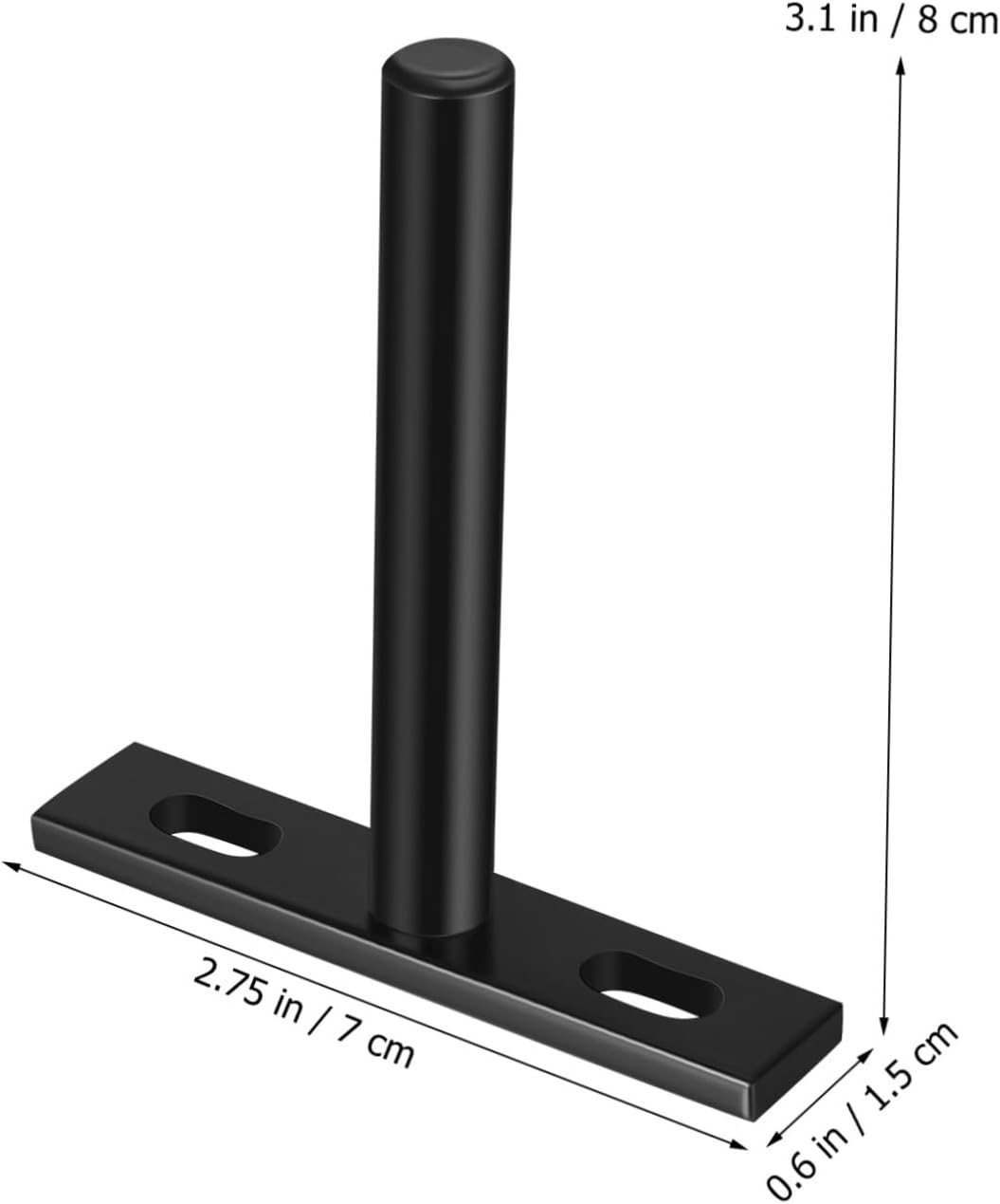 10pcs Floating Shelf Brackets Heavy Duty Hidden Shelf Brackets for Wall Shelving Sturdy Iron Support Clean Appearance for Space-Saving Storage