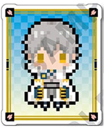 刀剣乱舞　アクリルクリップ　鶴丸 グッズ-クリップ】特『刀剣乱舞-花丸-』～華ノ巻～ ちびキャラ