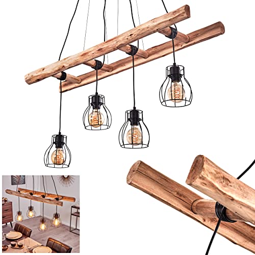Lampe à suspendre allongée Gondo pour illuminer votre table de salle à manger