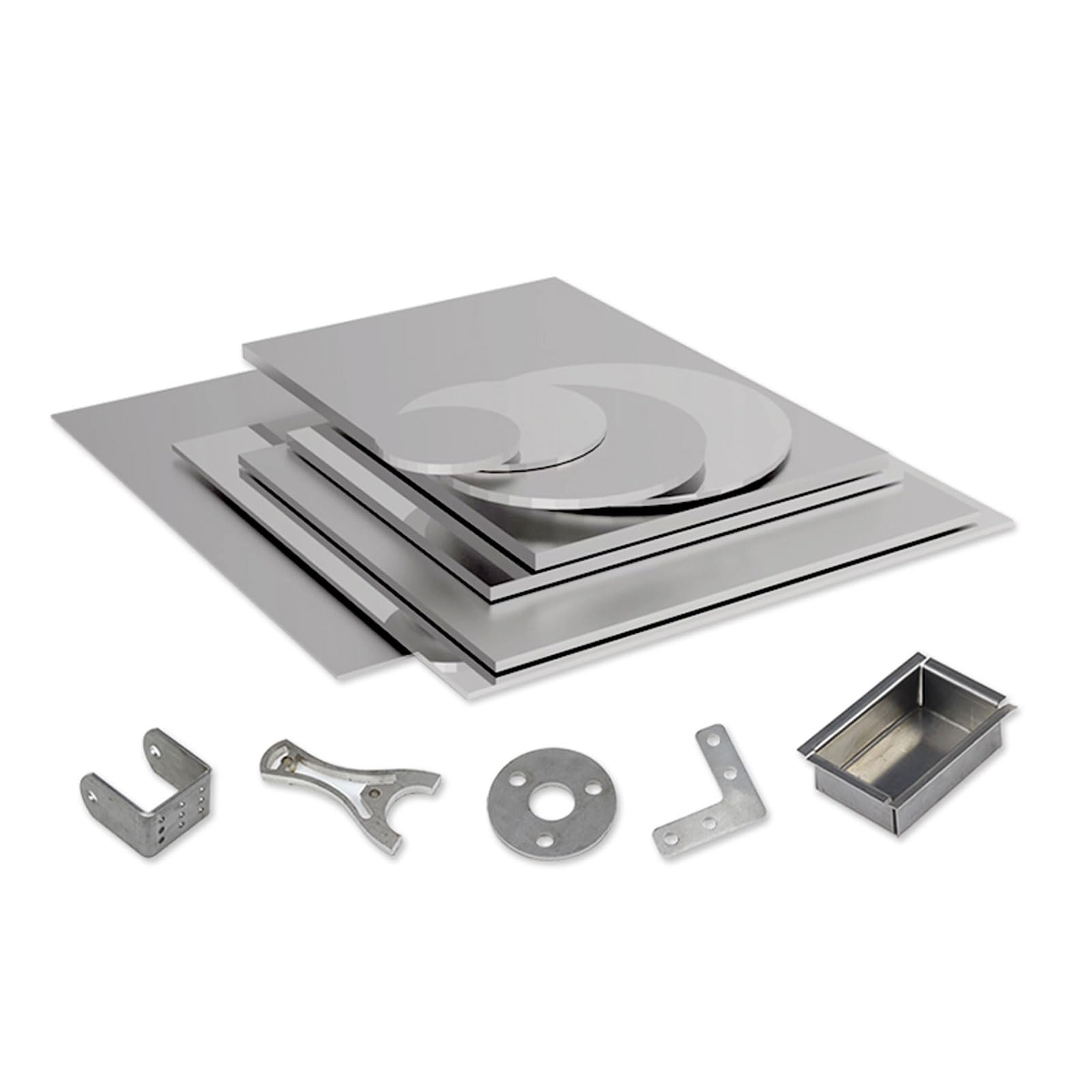 For mechanisches Schneiden, Formenbau, Präzisionsbearbeitung(400x500x0.8mm)