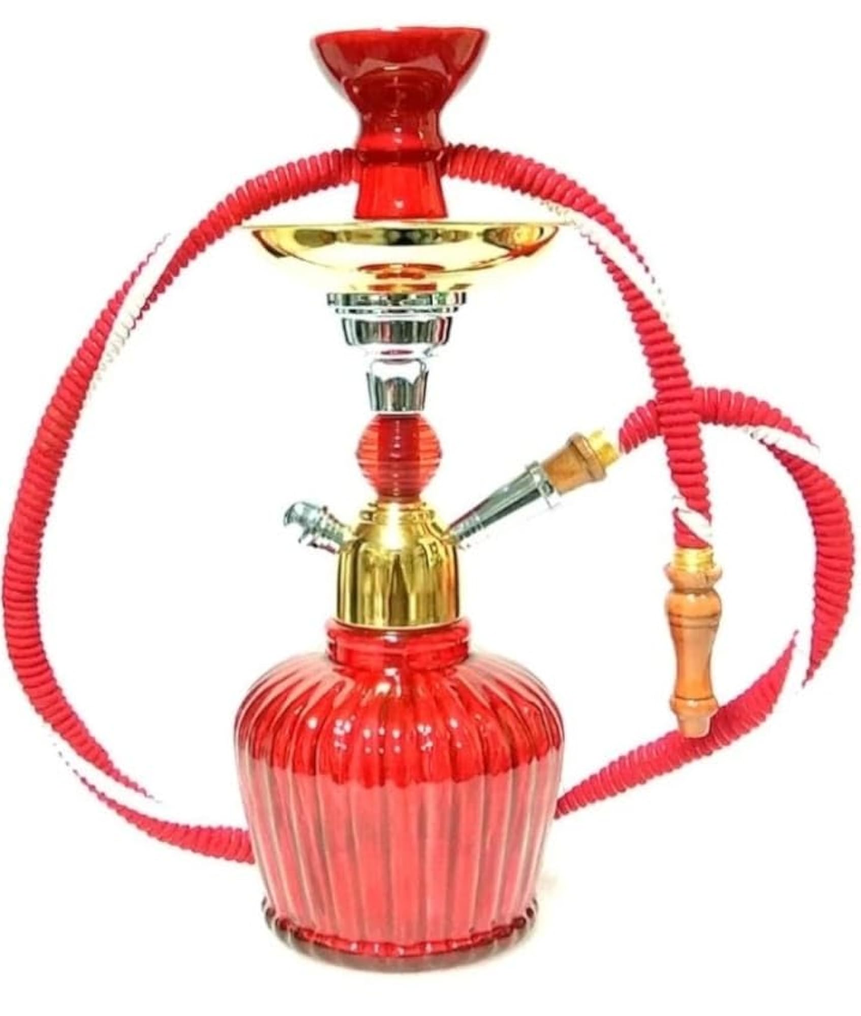 Solid Designed Hookah Glass Hookah Pot for Party Club Pub Home Deco