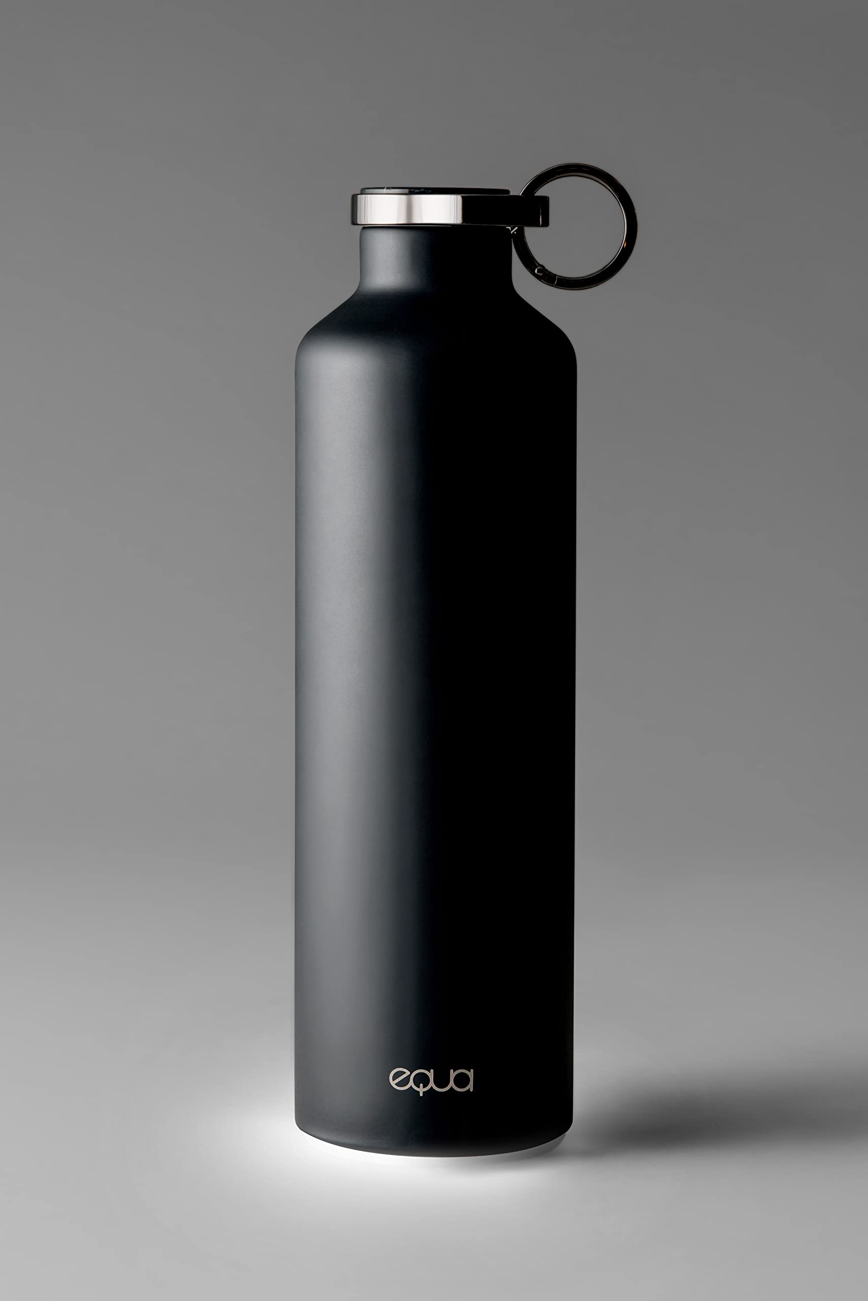 EQUA Smart Borraccia – 23 oz – Connessione Bluetooth con app e segnale luminoso – Bottiglia termica a doppia parete in acciaio inox – Coperchio in metallo