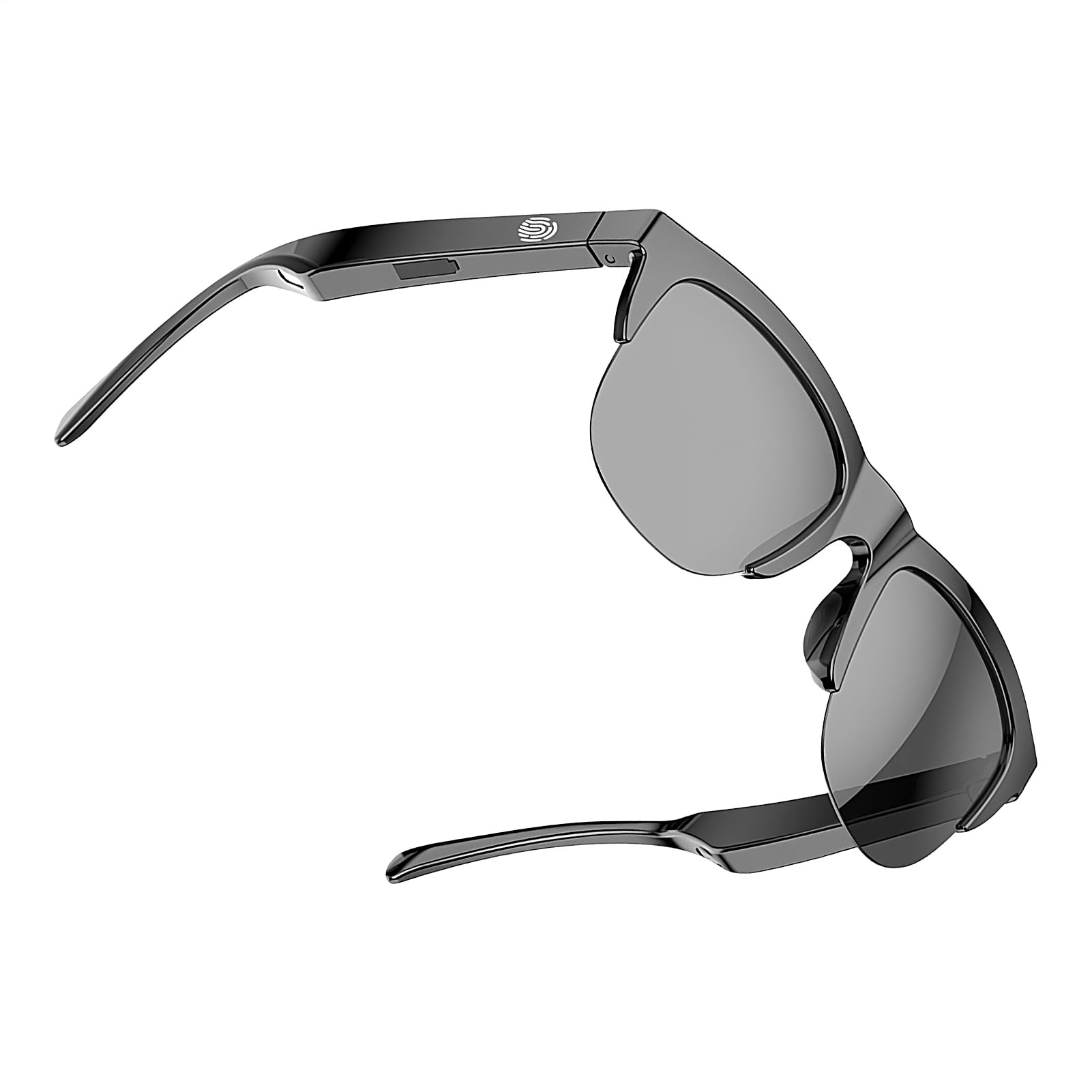 Smart Translator Glasses - AR Language portable Traduction des lunettes | Lunettes de sous-titres en temps réel, dispositif d'interprète vocal, lunettes AI pour la communication multilingue, les voyag