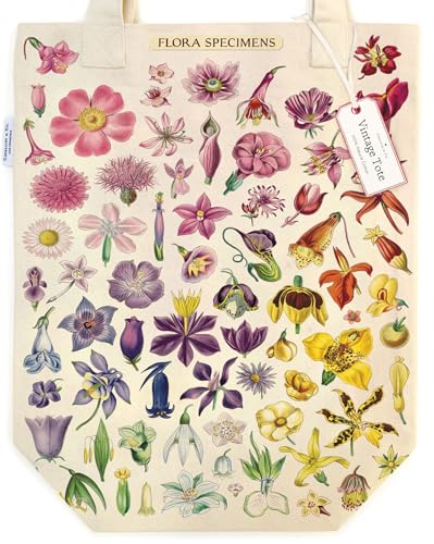 Bolso tote de lona estilo vintage Flora Specimen miniatura 2