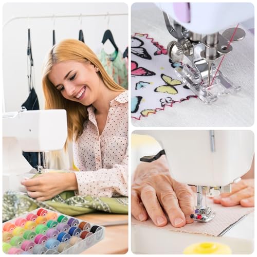 36pcs bobinas preenrolladas con hilo multicolor para costura miniatura 5