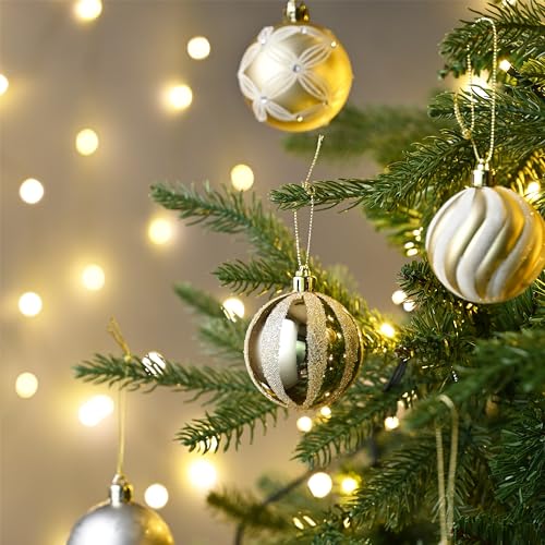 Boules de Noël incassables 5 cm Valery Madelyn pour éviter la casse des décors - 4