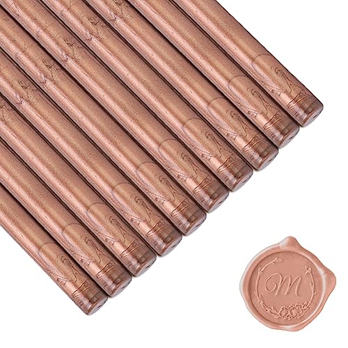 Bastoncini Ceralacca Viola - 10 Pezzi Per Pistola Colla, Ideali Per Sigilli Su Buste, Inviti E Artigianato - Foto 3