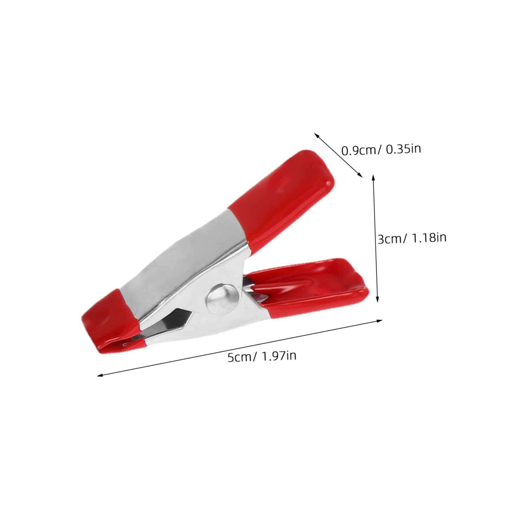 HOLIDYOYO 25pcs Multipurpose Spring Metal Clamps Clips Set for Woodworking Diy Home Improvement