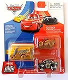  Cars Mini-vehículo, Coche Miniatura Disney Pixar, Juguete para niños (Miss Fritter APB Muddy Mcqueen)