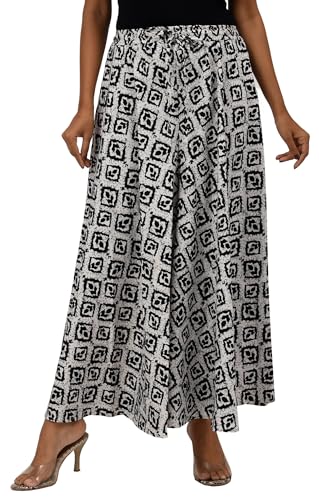 Image of Women's Cotton Long Palazzo Pant