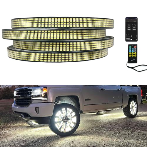 Kingshowstar 17in Quad Row Wheel Lights