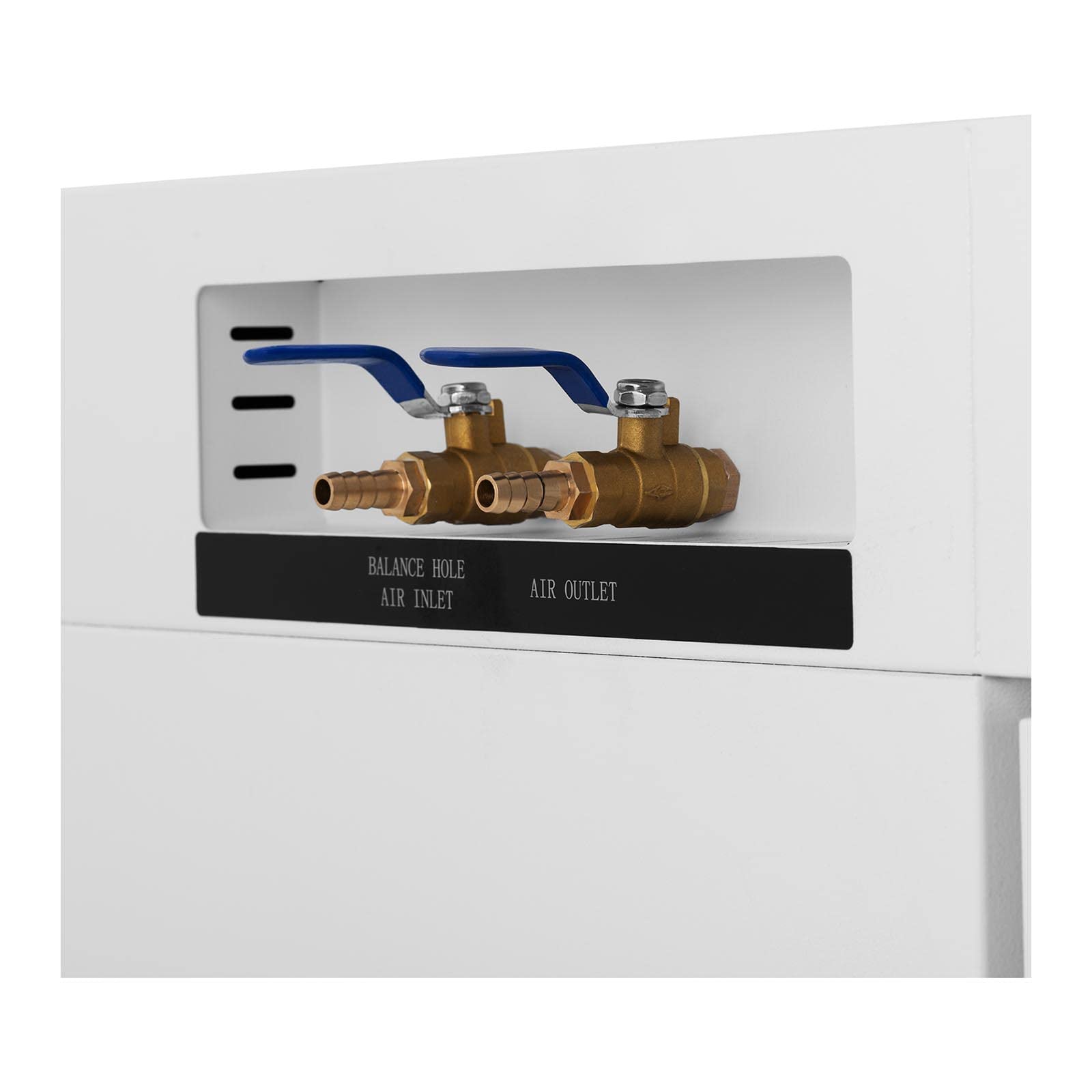 Steinberg Systems Trockenschrank zum Desinfizieren und Sterilisieren 92 L 2100 W Raumtemperatur + 5 °C bis 250 °C LED-Panel Vakuumofen Trockenofen Vakuum-Trockenschrank