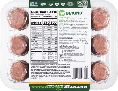 Beyond Meat Balls Italian Style Plant-Based Meatballs thumb #2