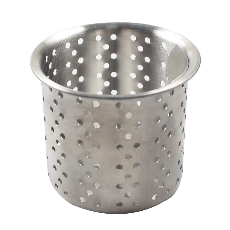 Colador de Rejilla para Fregadero de Cocina de Acero Inoxidable 3 pulg