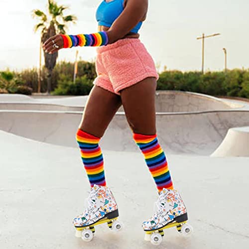 Patins à roulettes double rangée en matériau robuste et durable design respirant taille 38