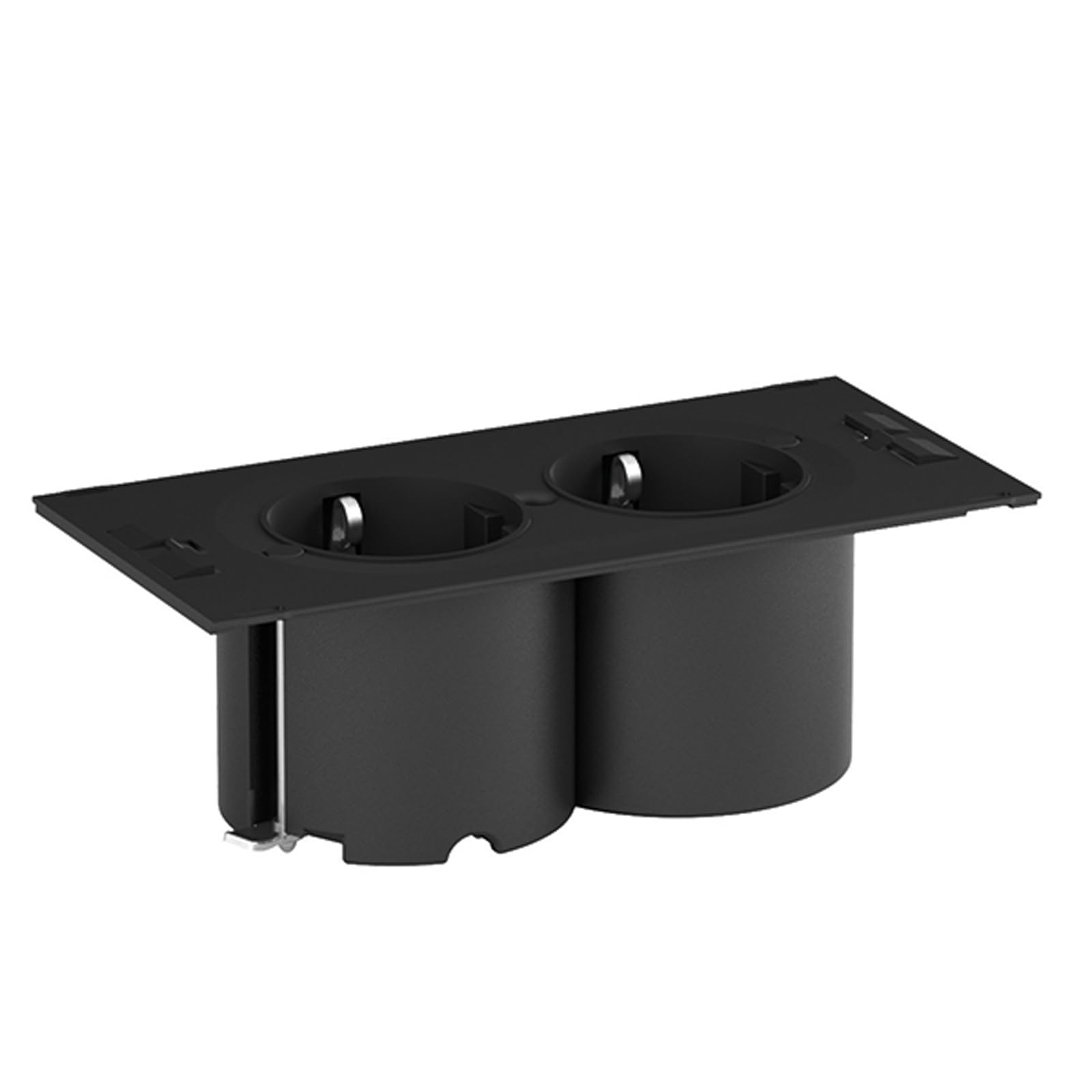 Bachmann - Desk 1 Prolunghe E Multiple 2 Presa (e) Ac Nero