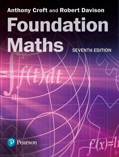 Foundation Maths, 7th Edition Front Cover