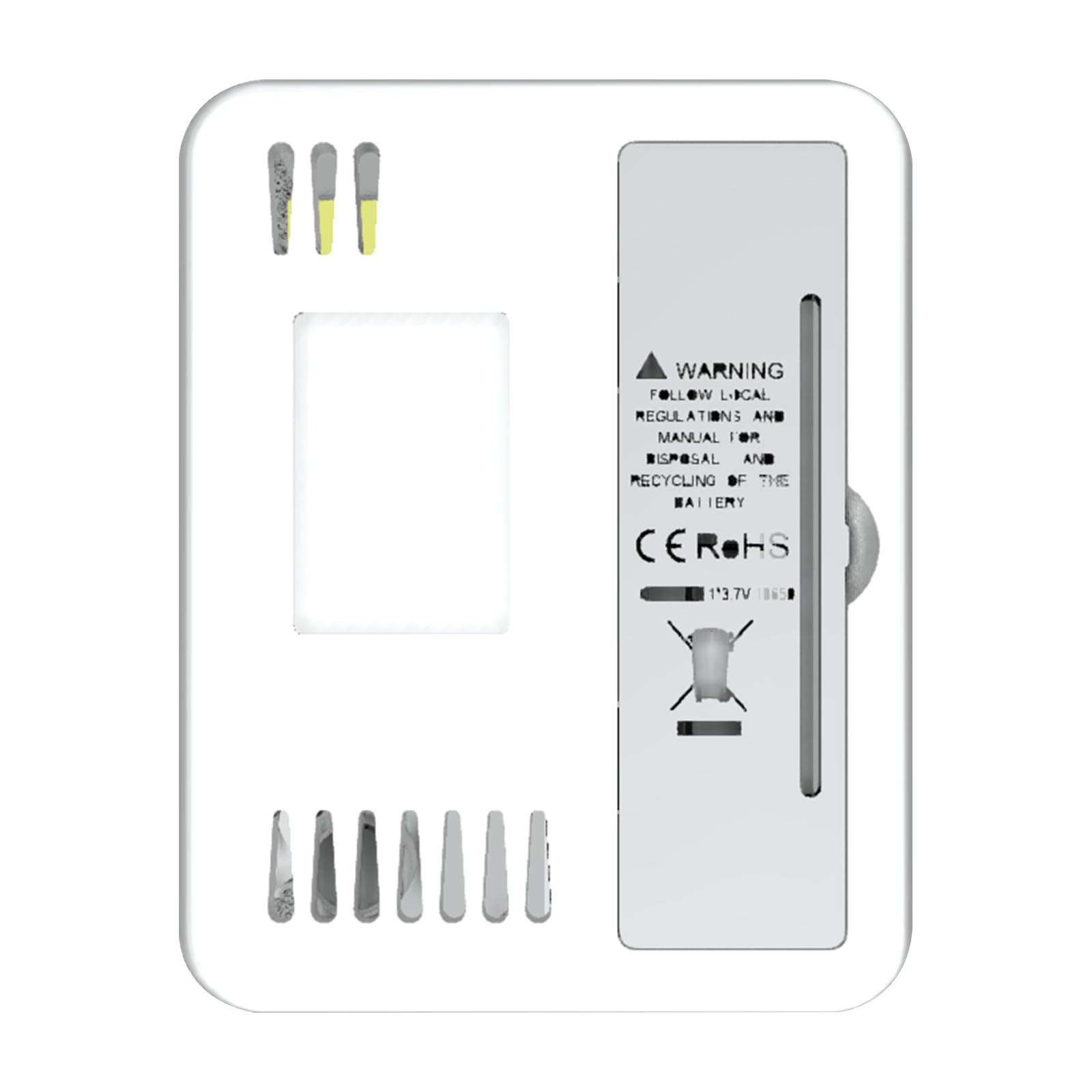 Termometro portatile da interno 13 in 1 sensori professionali per visualizzare test di salute e comfort TVOC HCHO PM2.5 Igrometro digitale