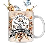 Niesel Word Cup | 350 ml Keramikbecher mit Kaffee-Thema – Teetassen für Kaffee, heiße Schokolade, Trinkwasserbecher für Arbeit, Zuhause, Küche